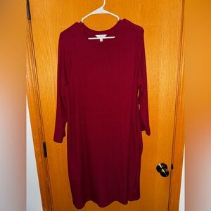 TIME & TRU WOMENS XXL SWEATER DRESS